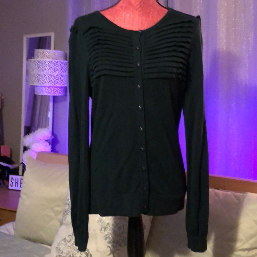 Forest Green Long  Sleeve sweater